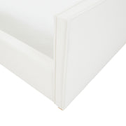 Bristol Park Ivory Contract-Grade Fabric Upholstered Bed