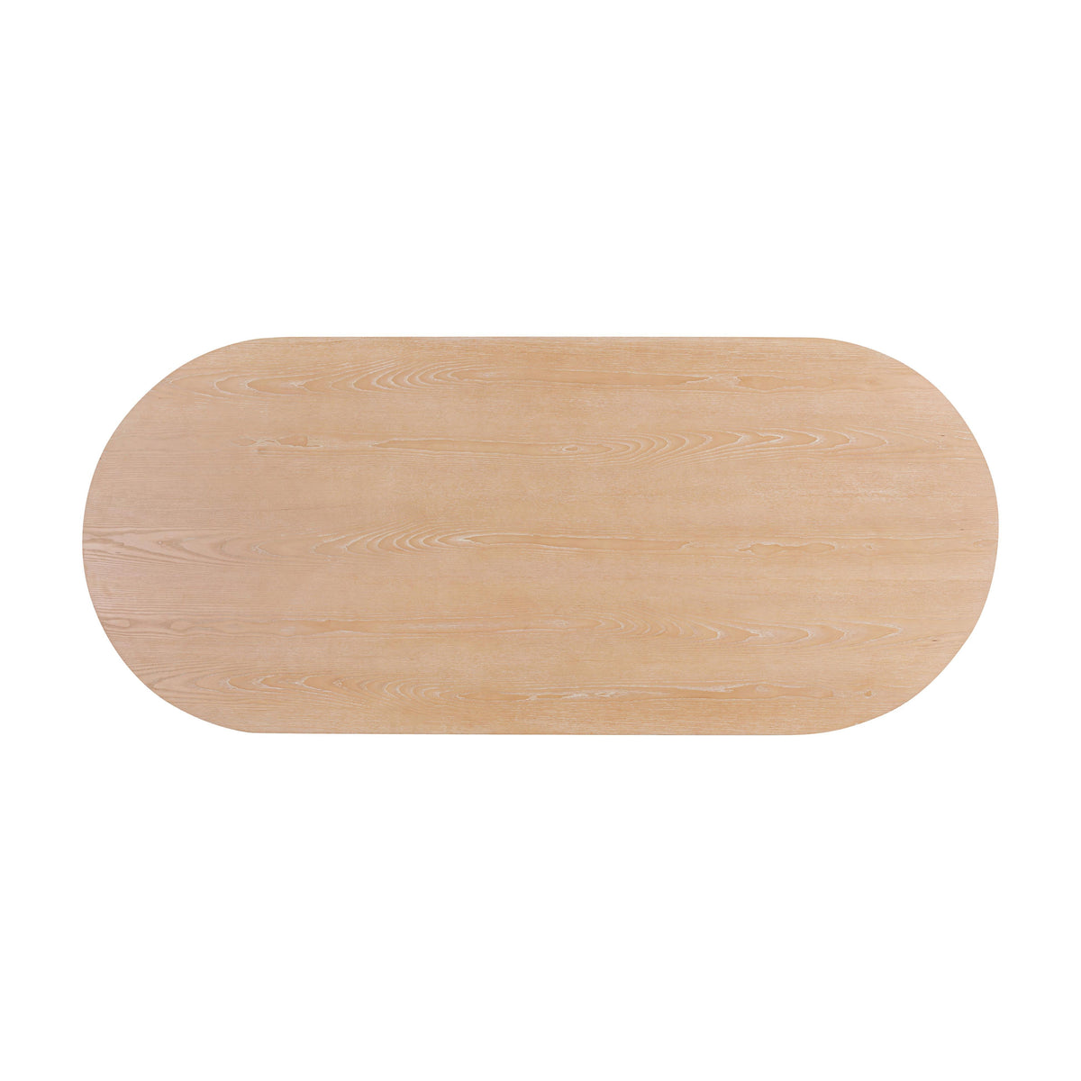 Marlow 102" Wood Oval Dining Table