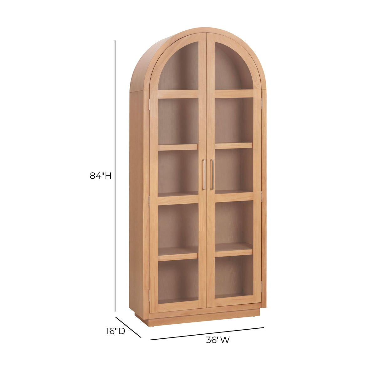 Marlow Wood Display Cabinet