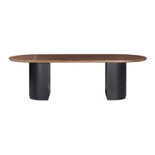 Marlow 102" Wood Oval Dining Table