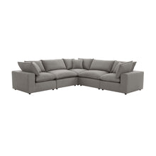 Cali 5-Piece Performance Fabric Modular L-Sectional