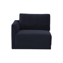Willow Performance Velvet Modular LAF End Armchair