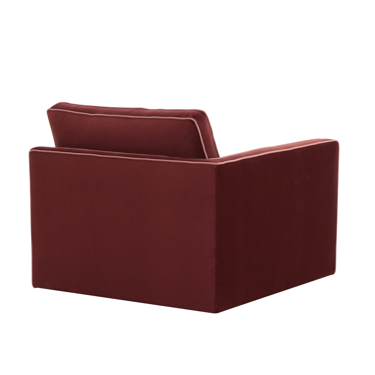 Willow Performance Velvet Modular LAF End Armchair