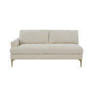 Serena 68" Performance Velvet Modular Loveseat