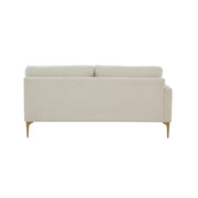 Serena 68" Performance Velvet Modular Loveseat