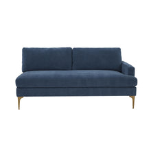 Serena 68" Performance Velvet Modular Loveseat