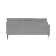 Serena 68" Performance Velvet Modular Loveseat