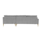 Serena 3-Piece Performance Velvet Chaise Sectional