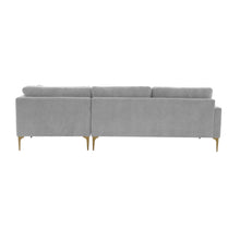 Serena 3-Piece Performance Velvet Chaise Sectional