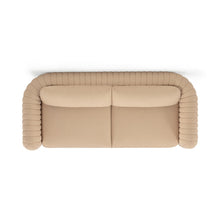 Porto 90" Honey Boucle Sofa