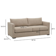 Portsmouth 85" Sofa