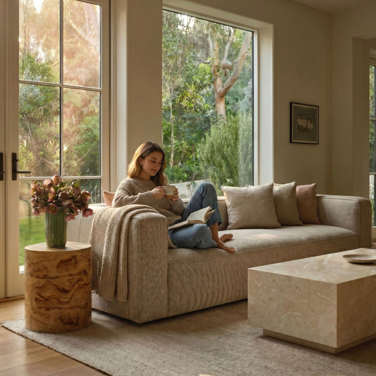 Aurora 90" Sofa