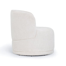 Massa Textured Performance Fabric Swivel Accent Chair