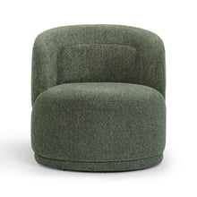 Massa Textured Performance Fabric Swivel Accent Chair