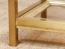 Mastercraft Brass 1970’s Hollywood Regency Entry table