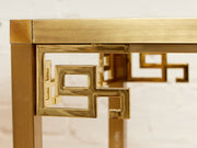 Mastercraft Brass 1970’s Hollywood Regency Entry table