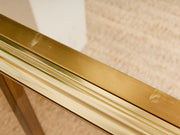 Mastercraft Brass 1970’s Hollywood Regency Entry table