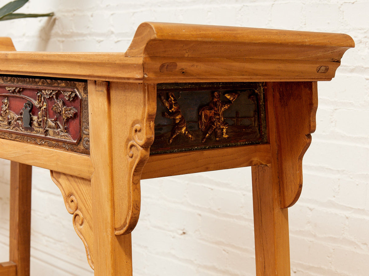 Vintage Chinese Desk Entry Table