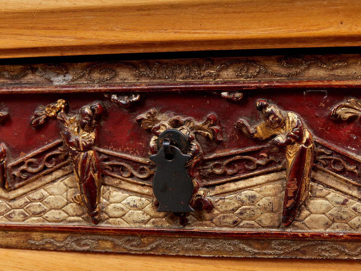 Vintage Chinese Desk Entry Table