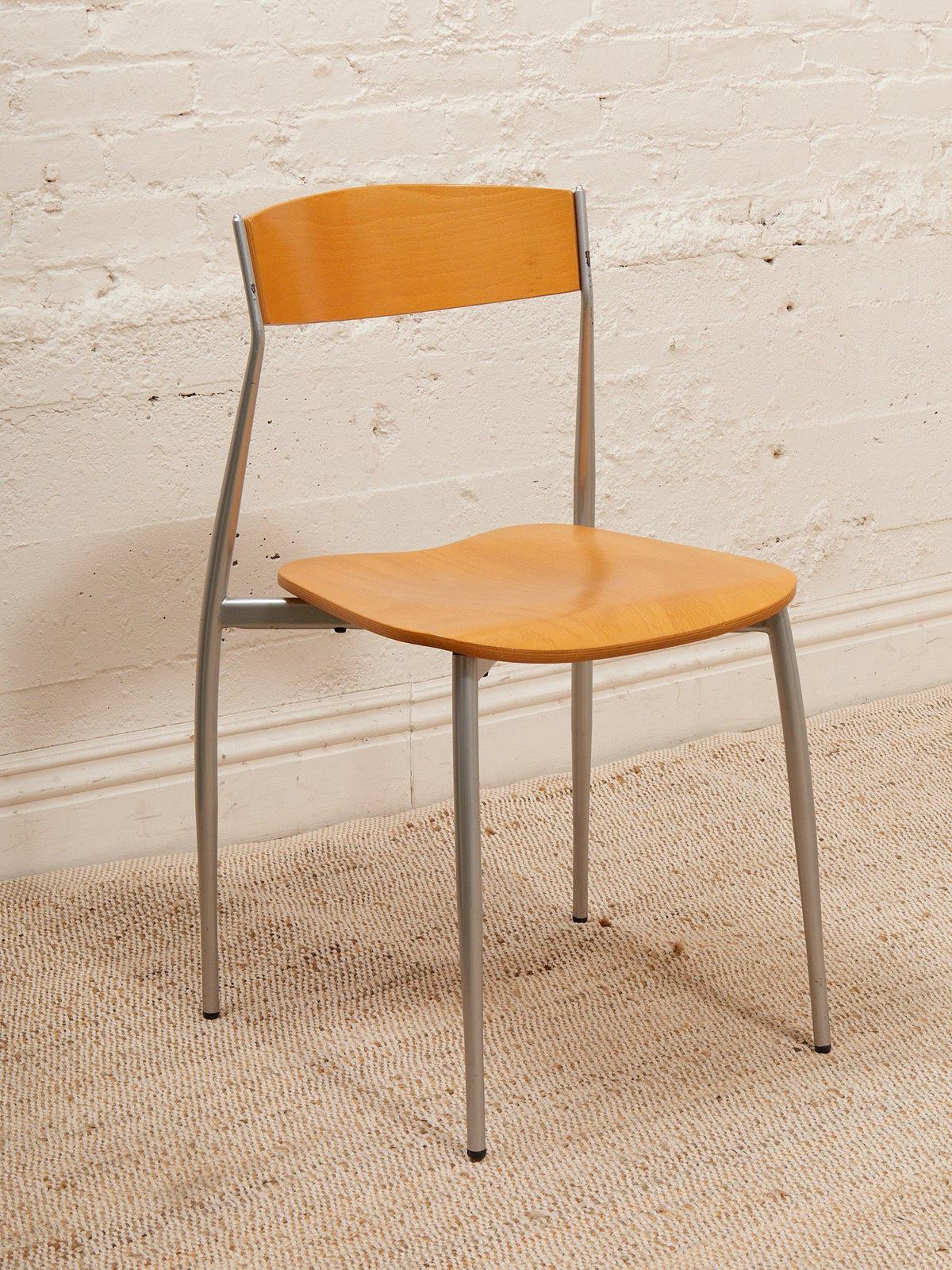 Seccose Mario Hasuike Italian Glass Dining Table with 6 chairs