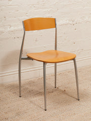 Seccose Mario Hasuike Italian Glass Dining Table with 6 chairs