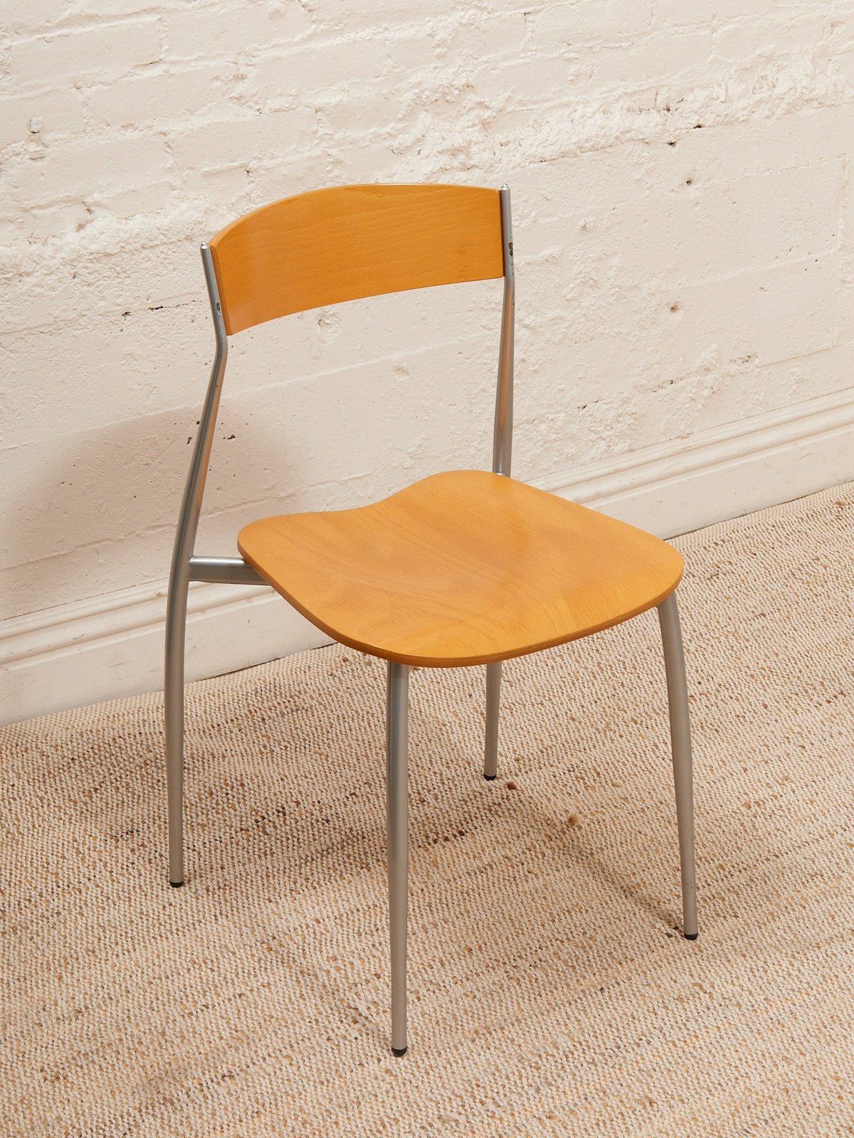 Seccose Mario Hasuike Italian Glass Dining Table with 6 chairs