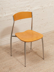 Seccose Mario Hasuike Italian Glass Dining Table with 6 chairs