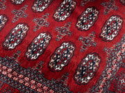 Vintage as Found Red Rug