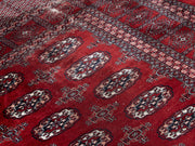 Vintage as Found Red Rug