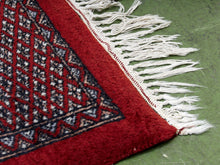 Vintage as Found Red Rug