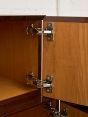 Nicole Miller Italian High-Gloss Stacked Lacquer Cabinet