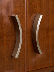Nicole Miller Italian High-Gloss Stacked Lacquer Cabinet