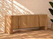 Sadie Natural Oak Credenza