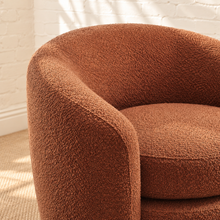 Sienna Lounge Chair in Burnt Orange