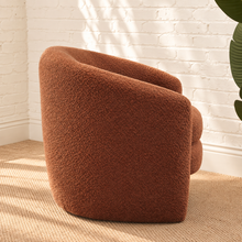 Sienna Lounge Chair in Burnt Orange