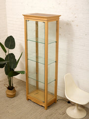 Maple Curio Cabinet