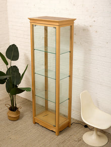 Maple Curio Cabinet