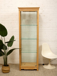 Maple Curio Cabinet