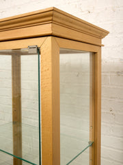 Maple Curio Cabinet