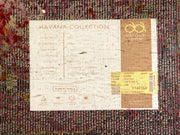 Vintage Persian Style Distressed Red Area Rug