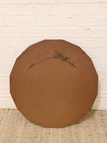 Vintage Art Deco Frameless Beveled Octagonal Wall Mirror