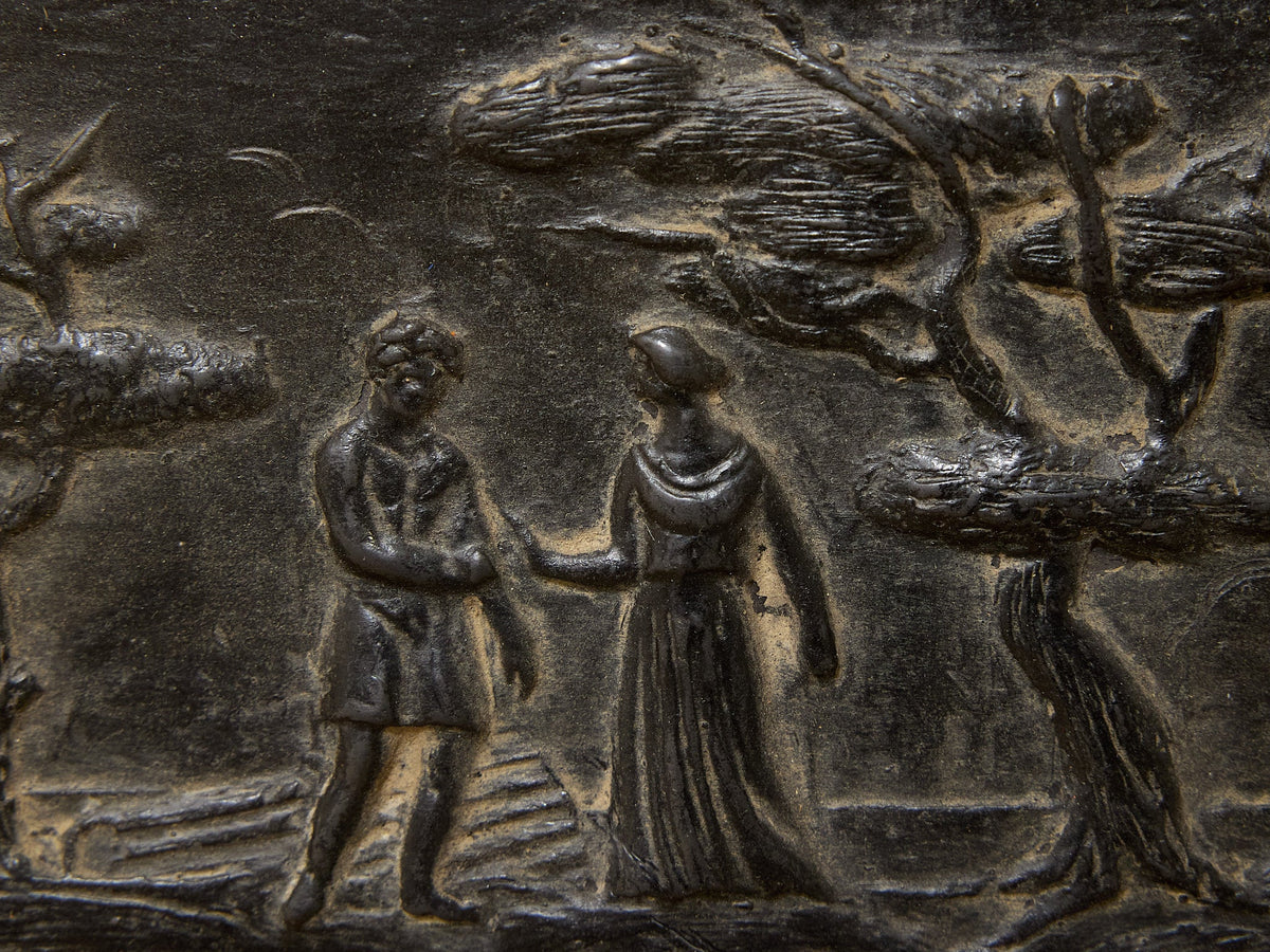 Framed Classical Architectural Bas-Relief Panel