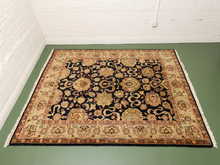 Vintage Tabriz Heriz Persian Area Rug