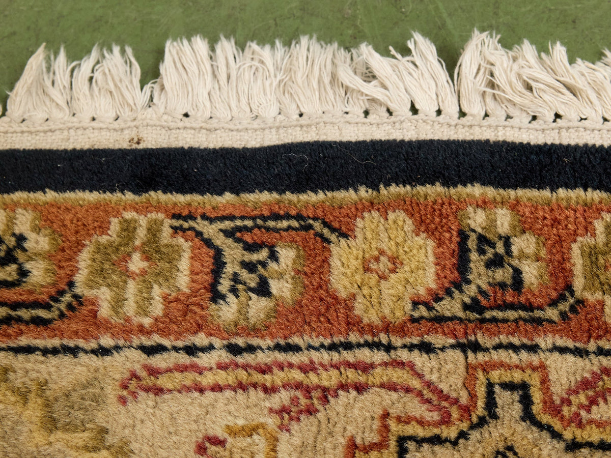Vintage Tabriz Heriz Persian Area Rug