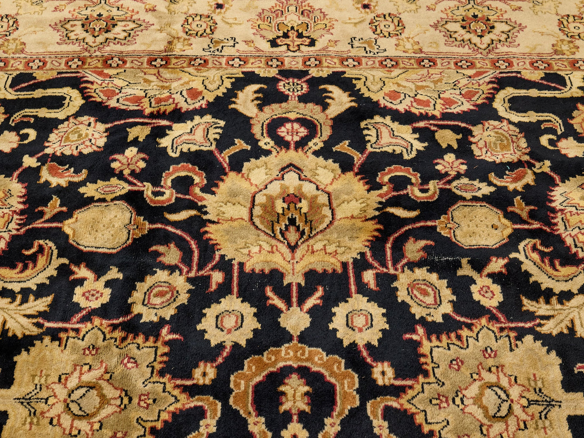Vintage Tabriz Heriz Persian Area Rug