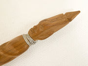 Vintage Hand-Carved Figural Wood Serving Spoon
