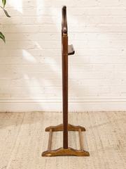 Vintage Wooden Gentleman’s Valet Stand