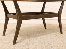 Vintage Formica Top Wood Coffee Table