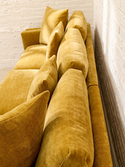 Lisette Sofa with Chaise in Sacramento Honey