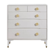 Divine 38" White 5-Drawer Chest